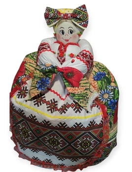Грілка на самовар 5 літрів в українському стилі Солоха.