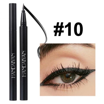 Підводка рідка перламутрова для очей Handaiyan Metallic Liquid Liner,водостійка, чорна, 0,8 мл