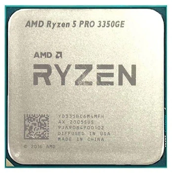 Процесор AMD Ryzen 5 Pro 3350GE (YD335BC6M4MFH) (Socket AM4, 4T, 3.9 ГГц, Tray)
