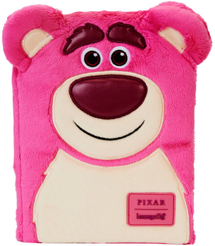 Блокнот Loungefly Disney Pixar Toy Story Lotso Plush в лінію 15 x 20 см Рожевий (671803508101)