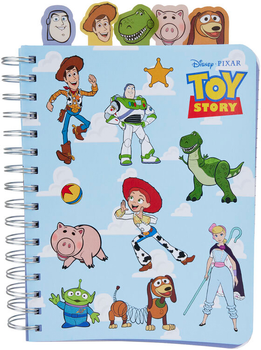 Блокнот Loungefly Disney Pixar Toy Story в лінію 17 x 21 см Синій (671803508088)