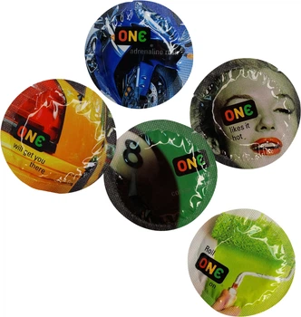 Презервативи One Color Sensations Різнокольорові 5 шт (ROZ6400229459)