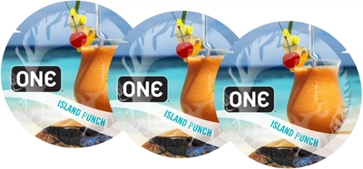 Презервативи One One Flavor Waves Тропічний коктейль 3 шт (ROZ6400230325)