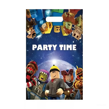 Подарочные Пакеты Роблокс Roblox 16х25см 10шт Разноцветный