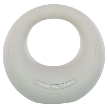 Гиря с TPR покрытием Star Moon SP-Sport SC-80145-10LB 4,5кг (TPR, ABS, металл, Серый)