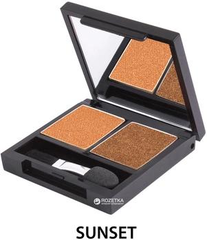 Тени для век Zuii Organic Duo Eyeshadow Palette 3.5 г Sunset (812144011763)