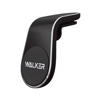 Автомобильный держатель WALKER CX-004 магнитный на дефлектор, чёрный