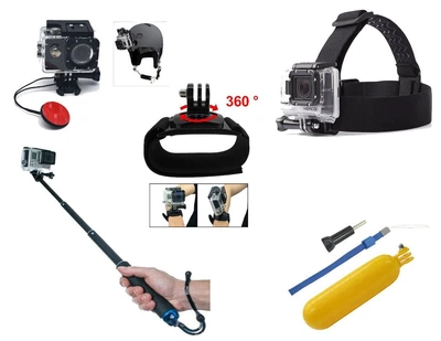 Набор аксессуаров N4 для экшн камер SJCAM, GoPro, Xiaomi, Atrix, Airon, EKEN SET-N4