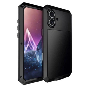 Протиударний чохол Primolux Doom Armor для смартфону Apple iPhone 16 - Black Primolux DOOM-APL-IP16 чорний