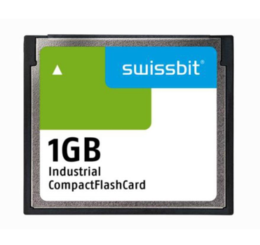 Промышленная карта памяти 1GB Compact Flash (CF) Industrial SWISSBIT