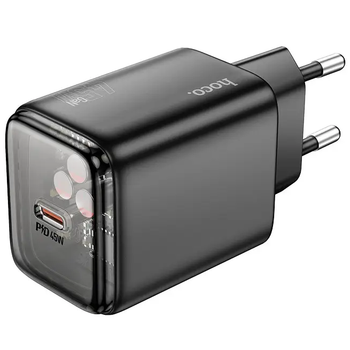 Зарядний пристрій із швидкою зарядкою PD45W HOCO N54 |1Type-C| Чорний