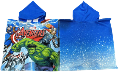 Ręcznik-poncho Marvel Avengers Mikrofibra 55 x 100 cm (8435631312253)