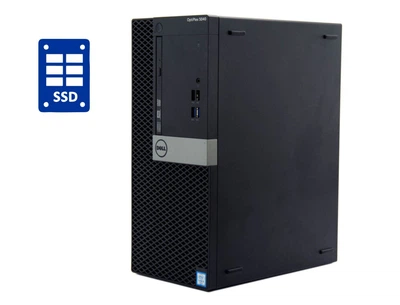 ПК Dell OptiPlex 5040 Tower / Intel Core i3-6100 (2 (4) ядра по 3.7 GHz) / 16 GB DDR3 / 120 GB SSD + 500 GB HDD / Intel HD Graphics 530 / DVD-RW б/в