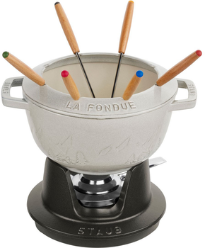 Zestaw do fondue Staub truflowy 20 cm (3272340049026)