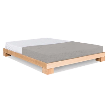 Двуспальная кровать Woodman CUBE древесина без покрытия 140x200 (WUA-01066)