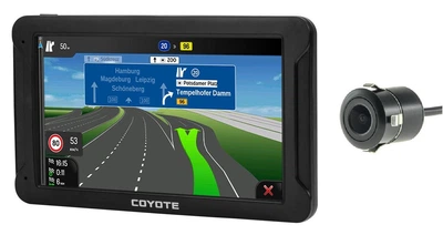 GPS Навигатор Видеорегистратор COYOTE 950 DVR EVO Drive 1gb 16gb с картами для грузового и легкового транспорта TIR ADR + Камера заднего вида