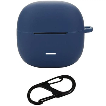 Защитный чехол Deexe Silicone Sleeve для Xiaomi Redmi Buds 6 Lite - Dark Blue