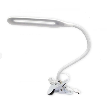 Настольная лампа на прищепке гибкая LED Beluck BL-01 с USB кабелем