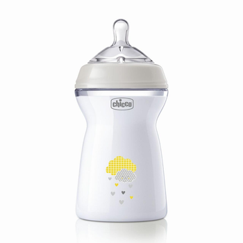 Пляшка пластикова 250 мл Chicco Natural Feeling 2m+ (8058664153763)