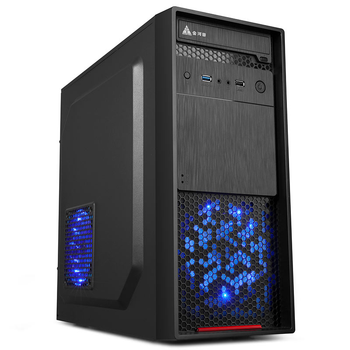 Корпус Mini-Tower з БЖ 400Вт FrimeCom Q20B Black