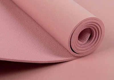 Коврик для йоги и фитнеса Rishikesh Premium 60 Bodhi 183x60x0.45 см Розовый