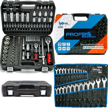 Набор инструментов 2в1 (Набор 108 ед, ключи на полотне 25 ед.) Profline 61085-305