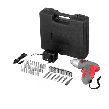 Аккумуляторная отвертка INTERTOOL DT-0301 (3.6 В, 2.5 Нм, кейс + насадки)