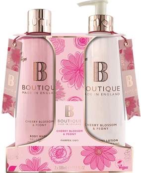 Набор для тела Cherry Blossom & Peony Duo Boutique, (500мл/500мл)
