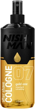Одеколон после бритья GOLD ONE 07 Nishman, 400 мл
