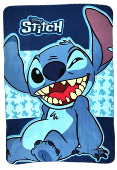 Kocyk Disney Stitch Granatowy 100 x 140 cm (8435631351054)