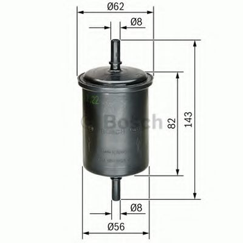 Паливний фільтр Bosch (0 450 902 161)