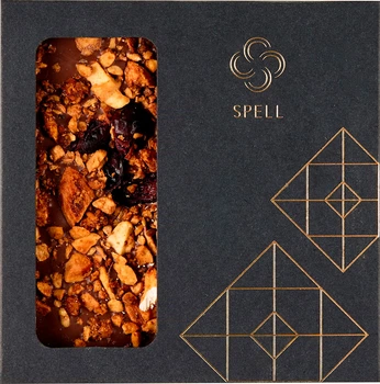 Шоколад Spell Плитка из Молочного шоколада и Орехового ассорти 90 г (4820207315419)