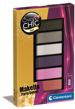 Косметичний набір для дітей Clementoni Teen Eyeshadow Party Queen (8005125188352)