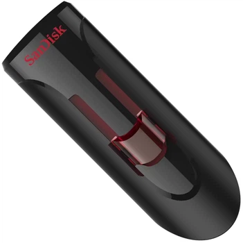 Флеш память USB SANDISK Cruzer Glide 32GB USB 3.0 Black/Red (SDCZ600-032G-G35)