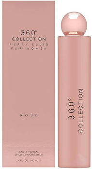 Woda perfumowana damska Perry Ellis 360° Collection Rose 100 ml (0844061009462)