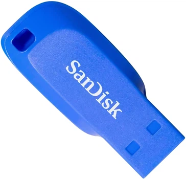 Флеш память USB SANDISK Cruzer Blade 16GB USB 2.0 Blue (SDCZ50C-016G-B35BE)