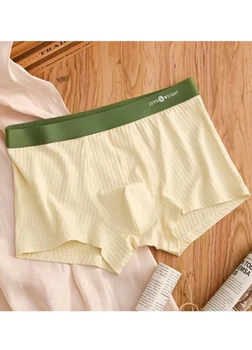 Чоловічі бавовняні труси боксери Just Comfort (1536-56-04) Бежевий 5XL No Brand (56)