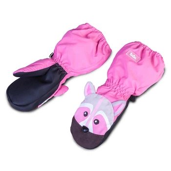 Варежки краги детские tutu 05858 1-2 Розовые