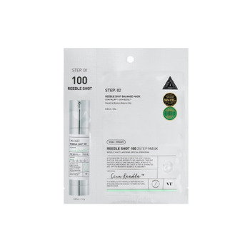 Маска VT Cosmetics Reedle Shot 100 2Step Mask укрепляющая для лица 26.5 г
