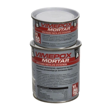 Эпоксидная шпаклевка для ремонта бетона и анкеровки Vimatec Vimepox Mortar А+В 1 кг