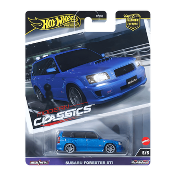 Машинка Premium Hot Wheels Subaru Forester STi Modern Classics 1:64 HRV74 Blue