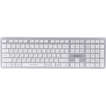 Клавіатура A4tech FBX50C USB/Bluetooth White