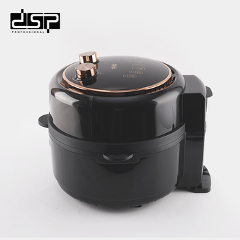 Аэрофритюрница DSP Мощность 1350W, 5,5л, черная (KB2122)