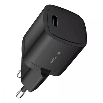 Сетевое зарядное устройств Proove Silicone Power 20W Type-C Black