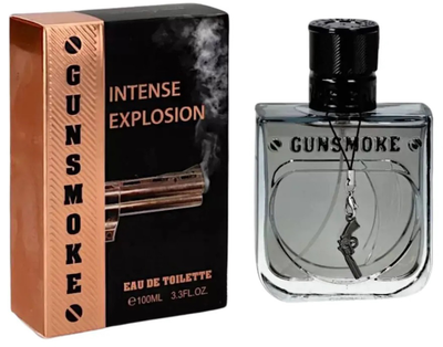 Туалетна вода для чоловіків Linn Young Gunsmoke Intense Explosion 100 мл (8715658390619)