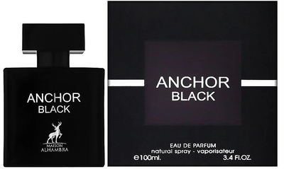 Парфумована вода для чоловіків Alhambra Anchor Black 100 мл (6291108730058)