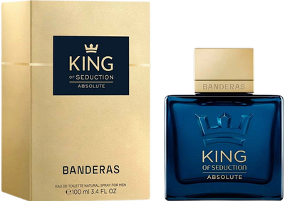 Woda toaletowa męska Antonio Banderas King Of Seduction Absolute 100 ml (8411061081341)