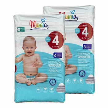 Підгузники Mamia Premium 4 (8-14 кг) 160 шт