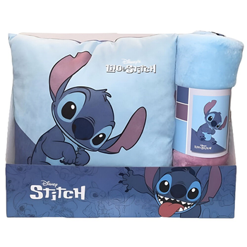 Kocyk Disney Stitch z poduszką 110 x 150 cm (8435746906934)