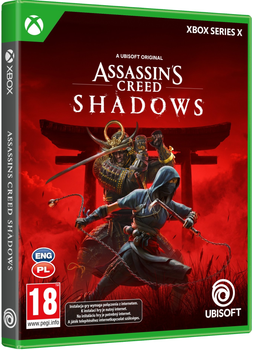 Gra Xbox Series X Assassin’s Creed Shadows - Standard Edition (płyta Blu-ray) (3307216294122)